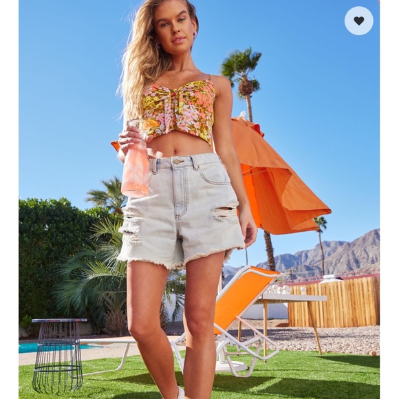 NWT Billabong How About That Denim Shorts - Picture 1 of 11